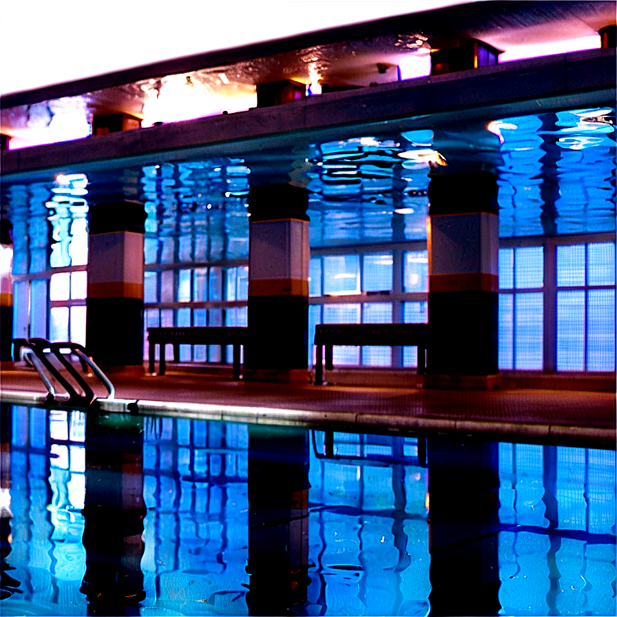 Indoor Swimming Pool Png 06122024 PNG