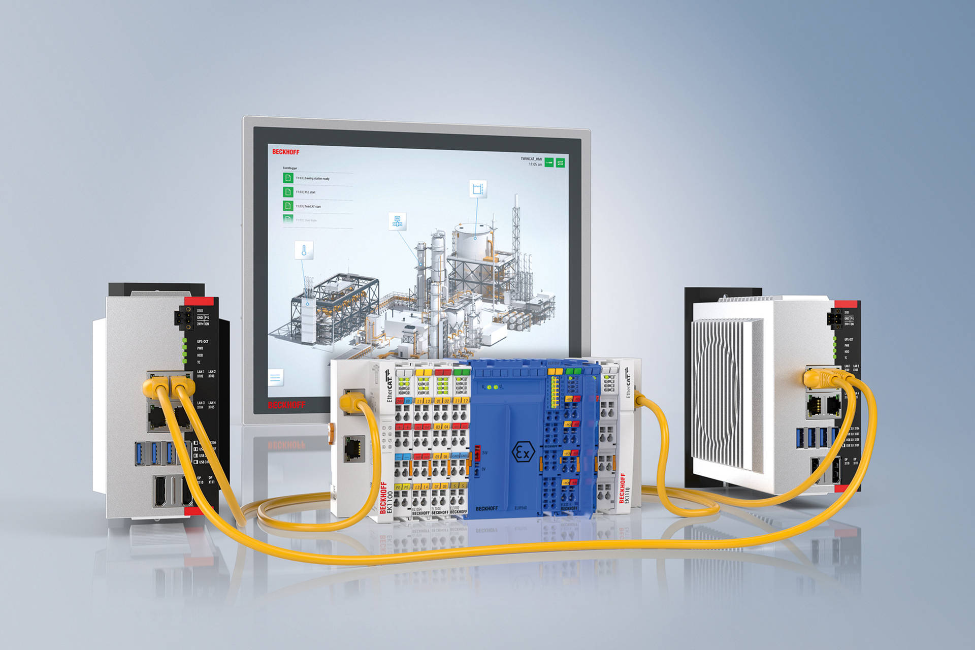 Industrial Automation Control Systems Wallpaper