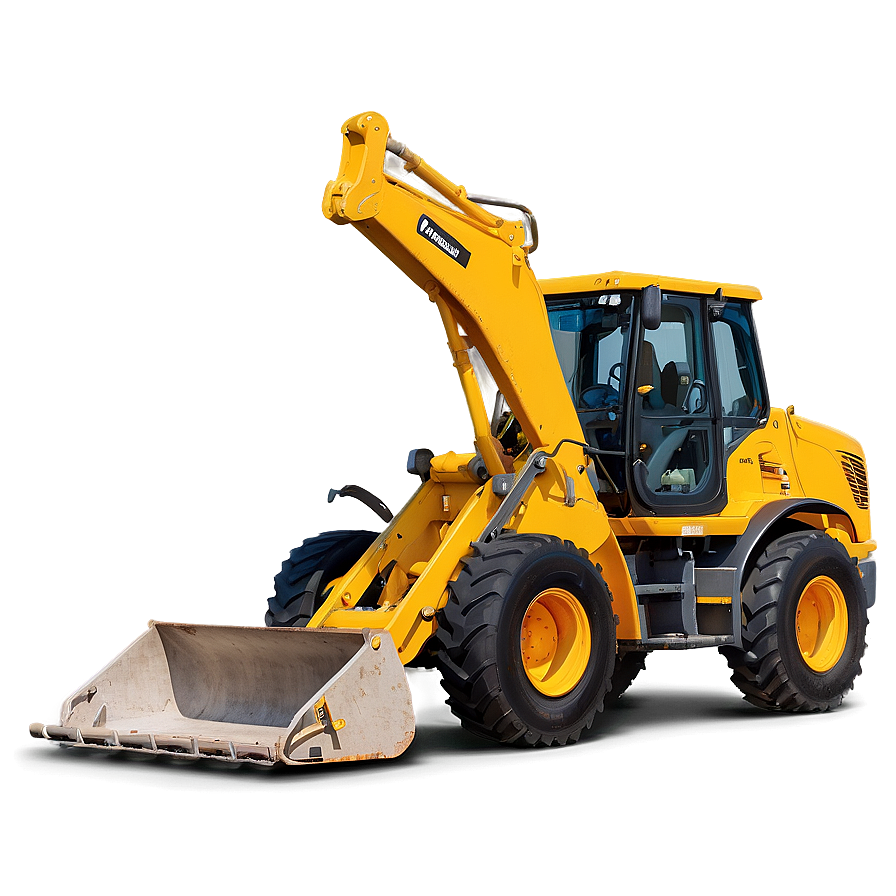 Industrial Backhoe Loader Png 16 PNG