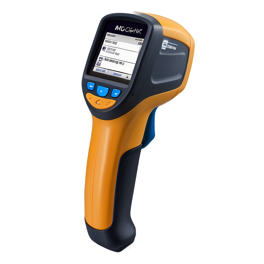 Industrial Barcode Scanner Png 06272024 PNG