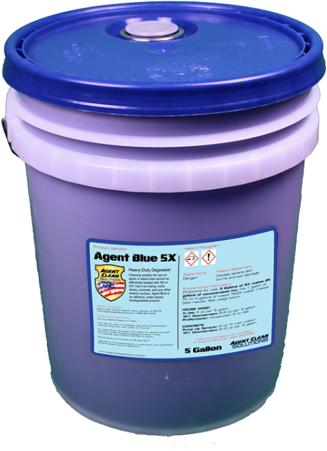 Industrial Degreaser Plastic Bucket PNG