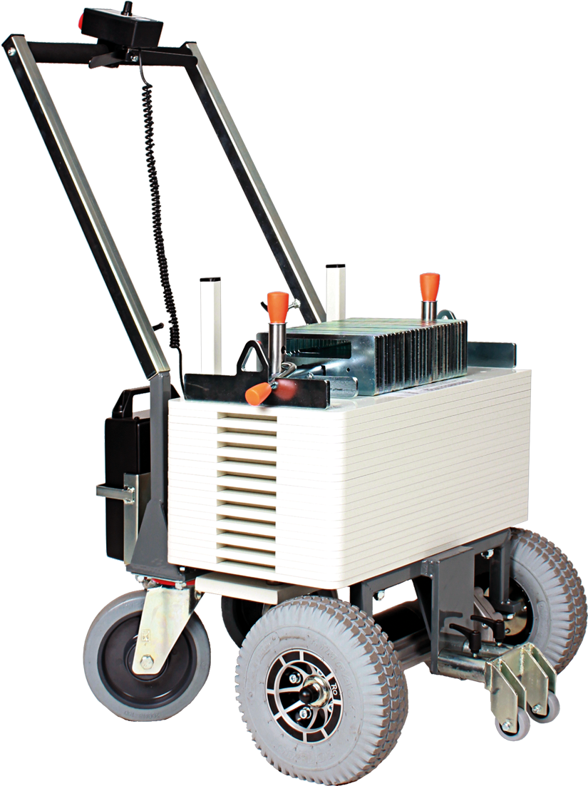 Industrial Electric Crane Vehicle PNG