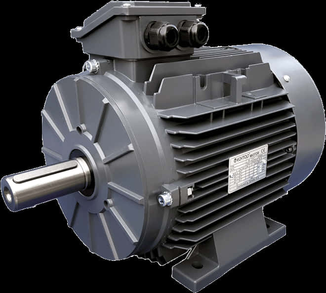 Industrial Electric Motor PNG
