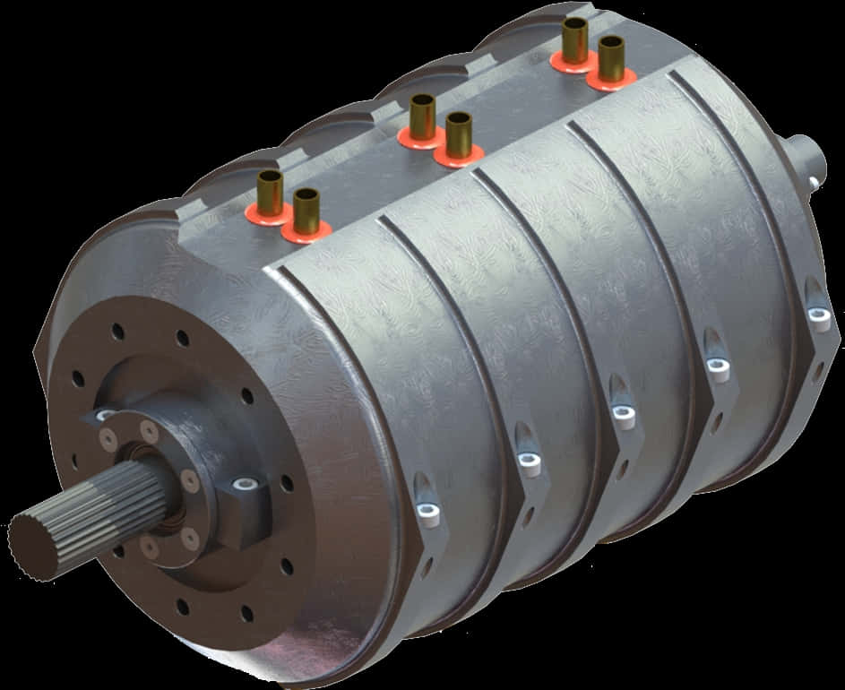 Industrial Electric Motor PNG