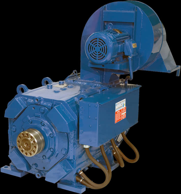 Industrial Electric Motor PNG