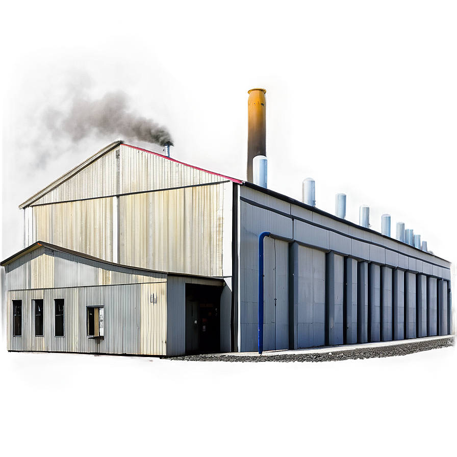 Industrial Factory Building Png 9 PNG