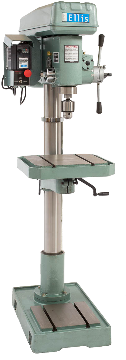 Industrial Floor Standing Drill Press PNG