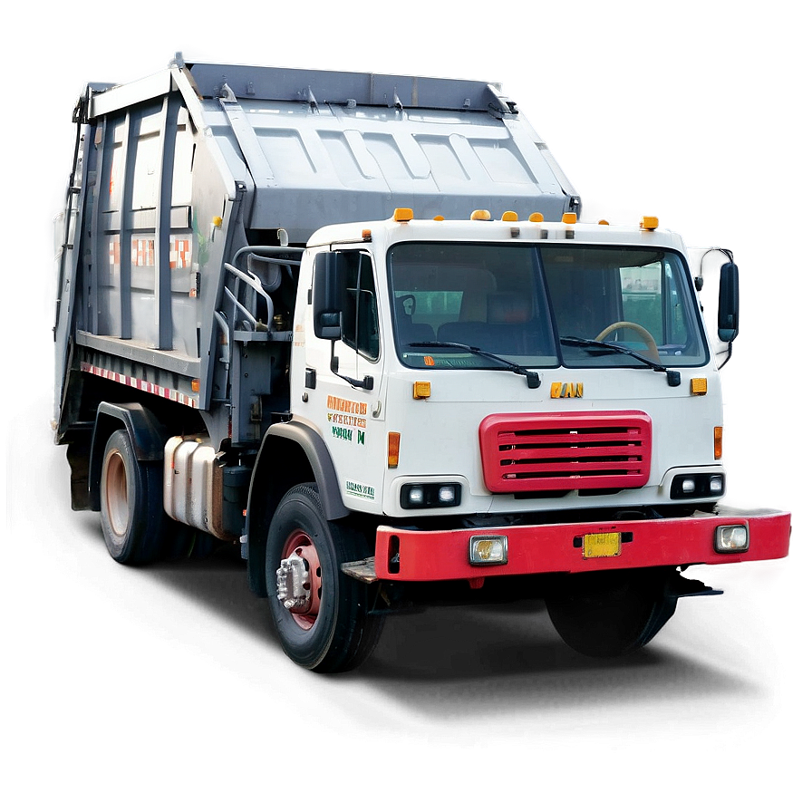 Industrial Garbage Truck Png 06202024 PNG