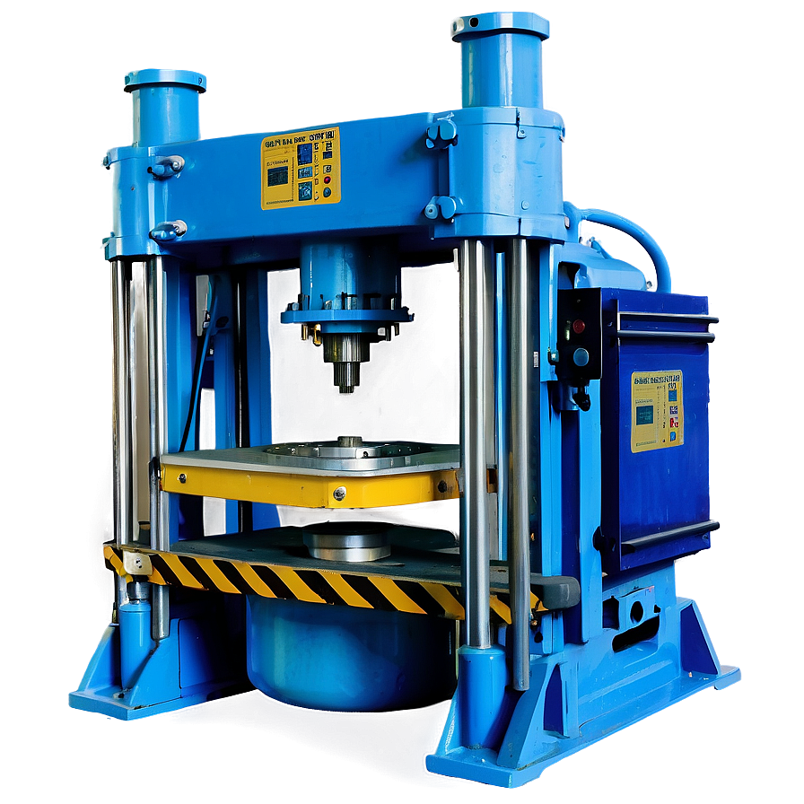 Industrial-grade Hydraulic Press Png 06242024 PNG