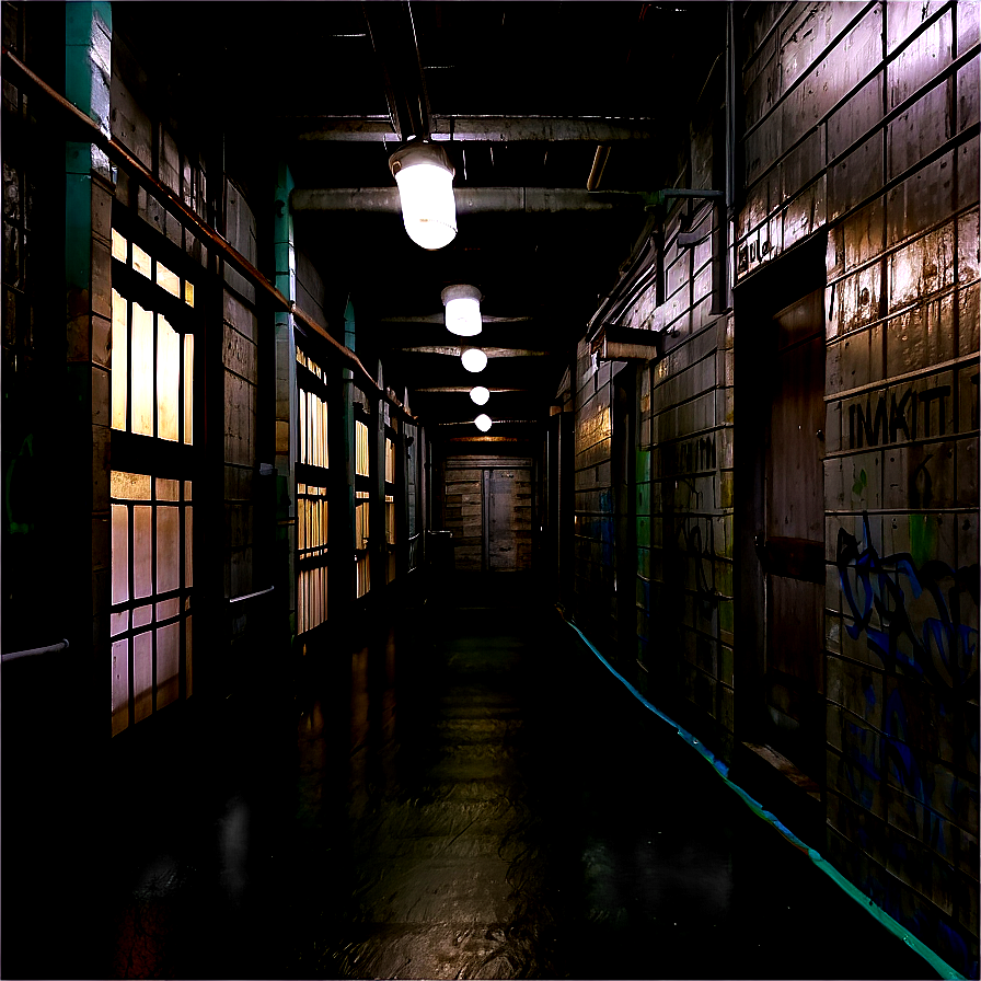 Industrial Hallway Looks Png Pio PNG