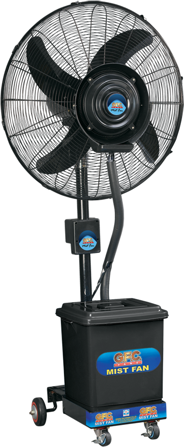 Industrial Mist Fan Portable PNG