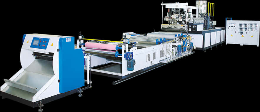 Industrial Paper Printing Machine PNG