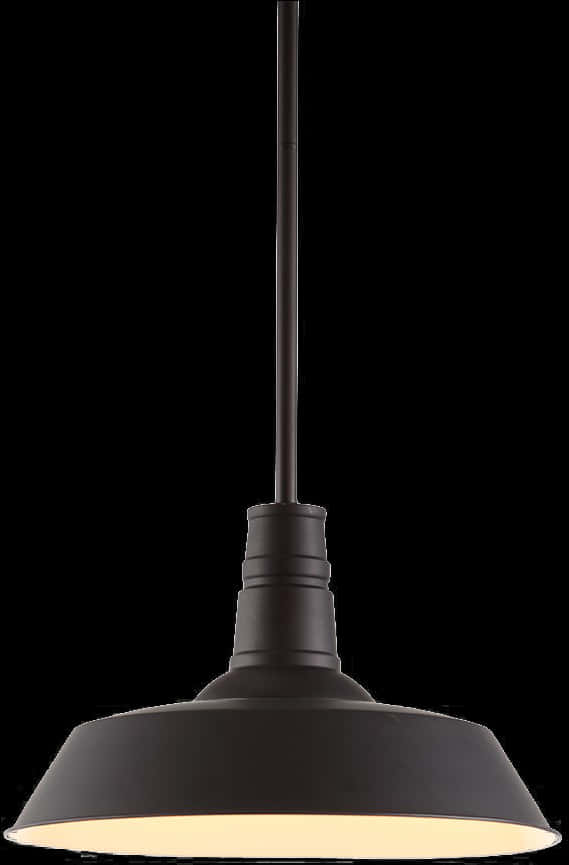 Industrial Pendant Light Fixture PNG