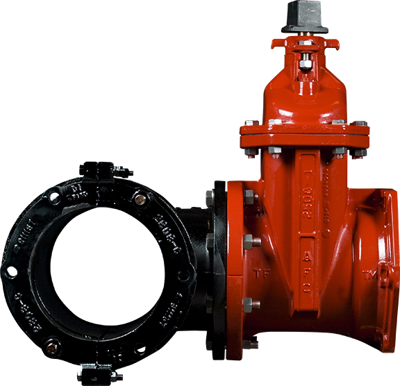 Industrial Red Metal Pipe Valve.png PNG