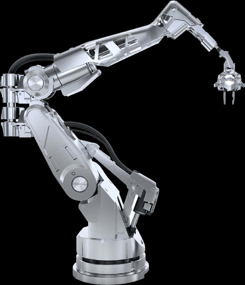 Industrial Robot Arm PNG