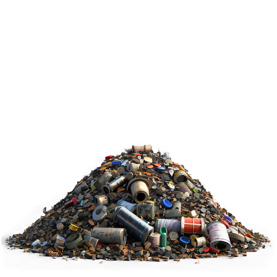 Industrial Waste Heap Png 06212024 PNG