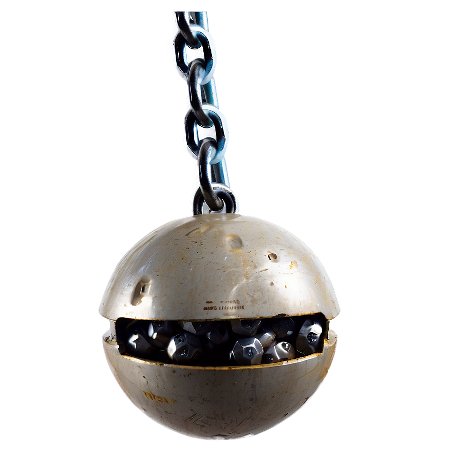 Industrial Wrecking Ball Image Png Kca99 PNG