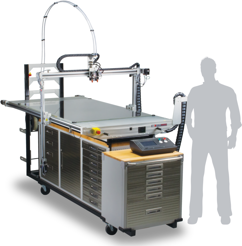 Industrial3 D Printer Setup PNG