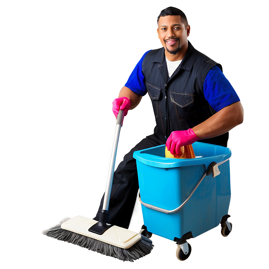 Download Industrious Janitor Png Jva62 | Wallpapers.com