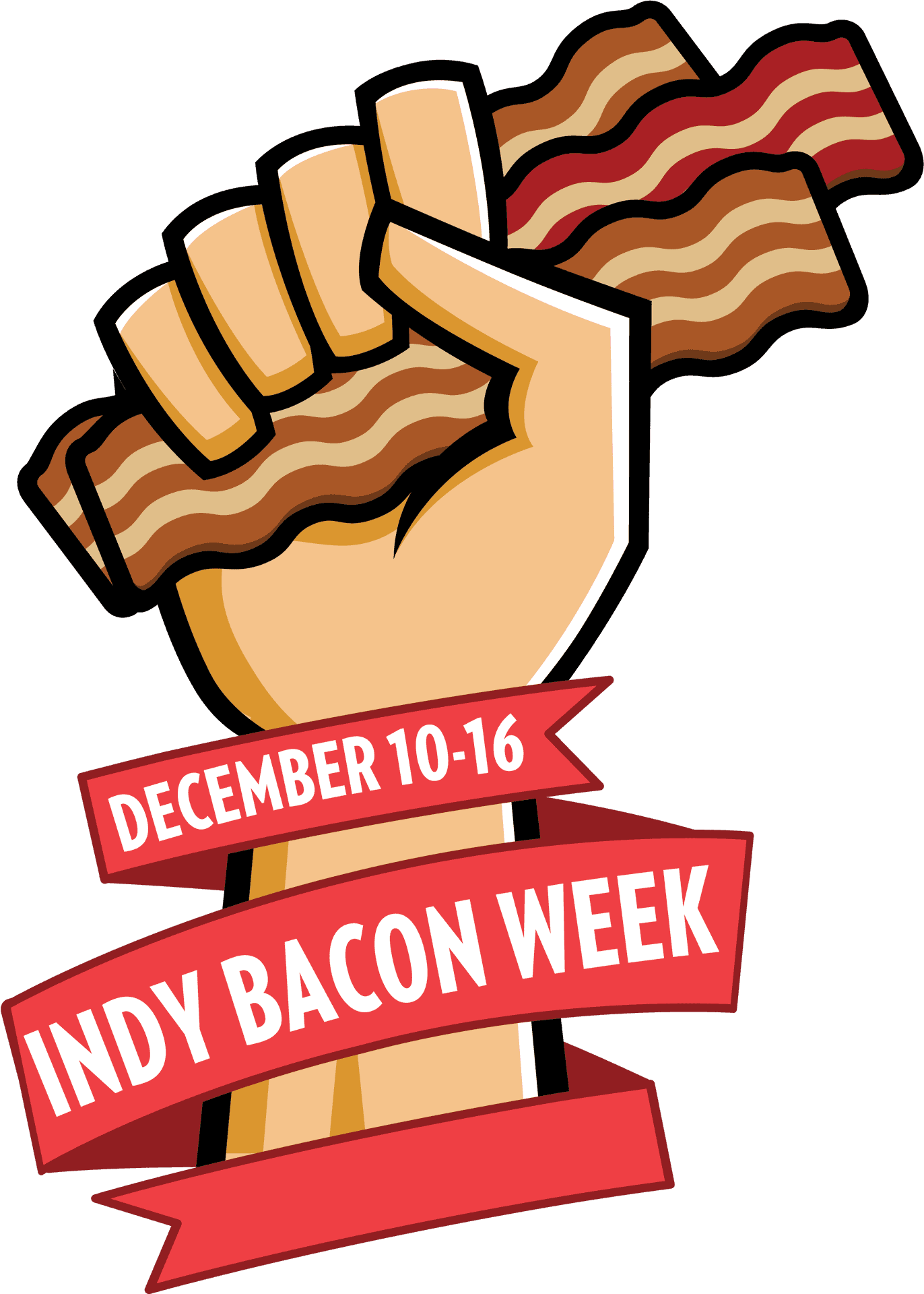 Indy Bacon Week Promotional Graphic PNG