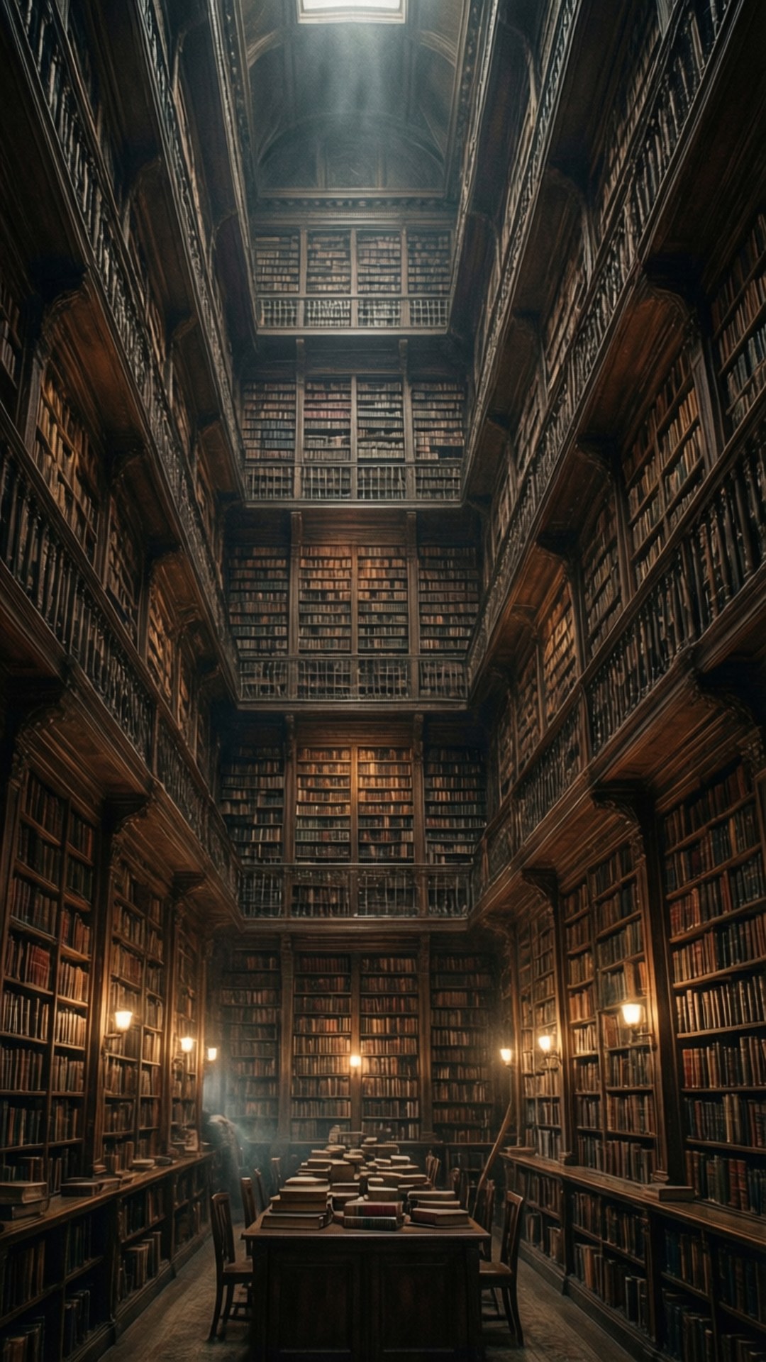 Bibliothèque Infinie Fonds d'écran