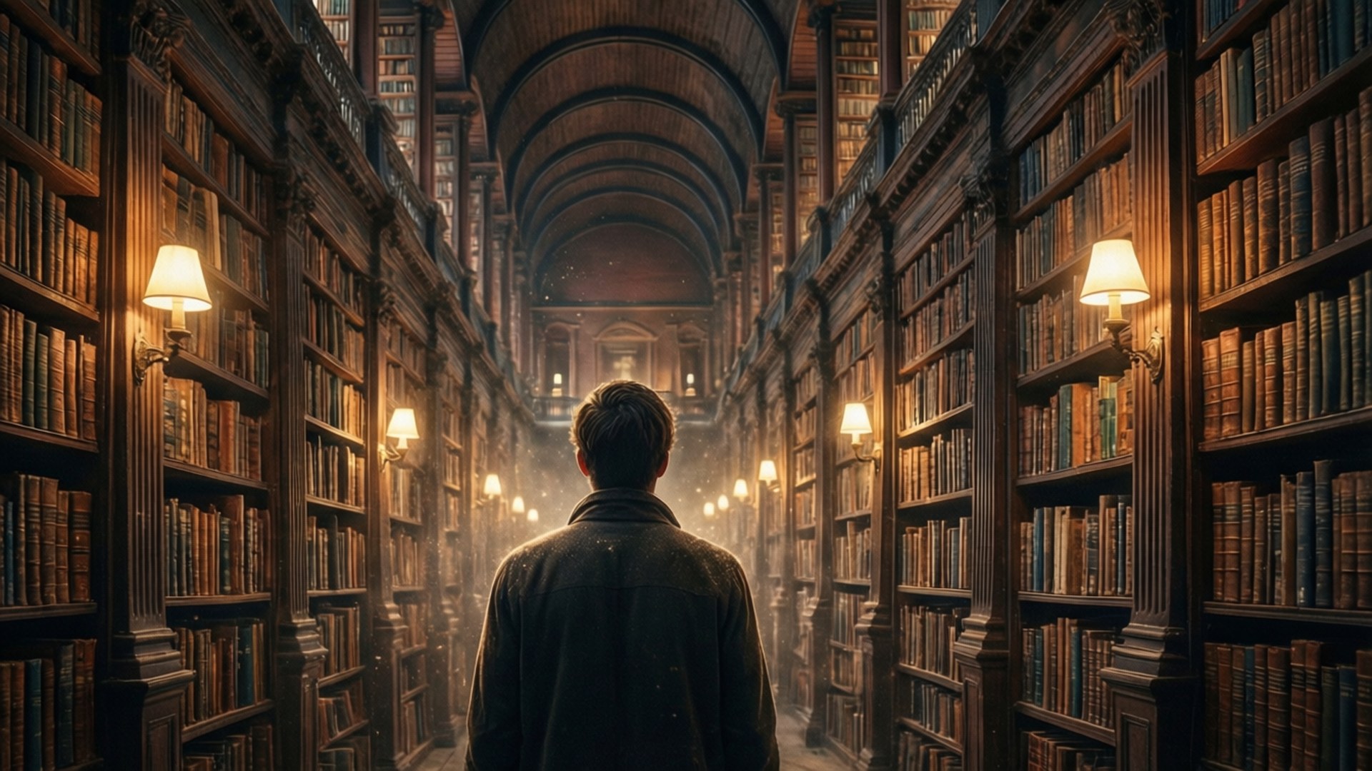 Uendeligt Bibliotek Wallpapers
