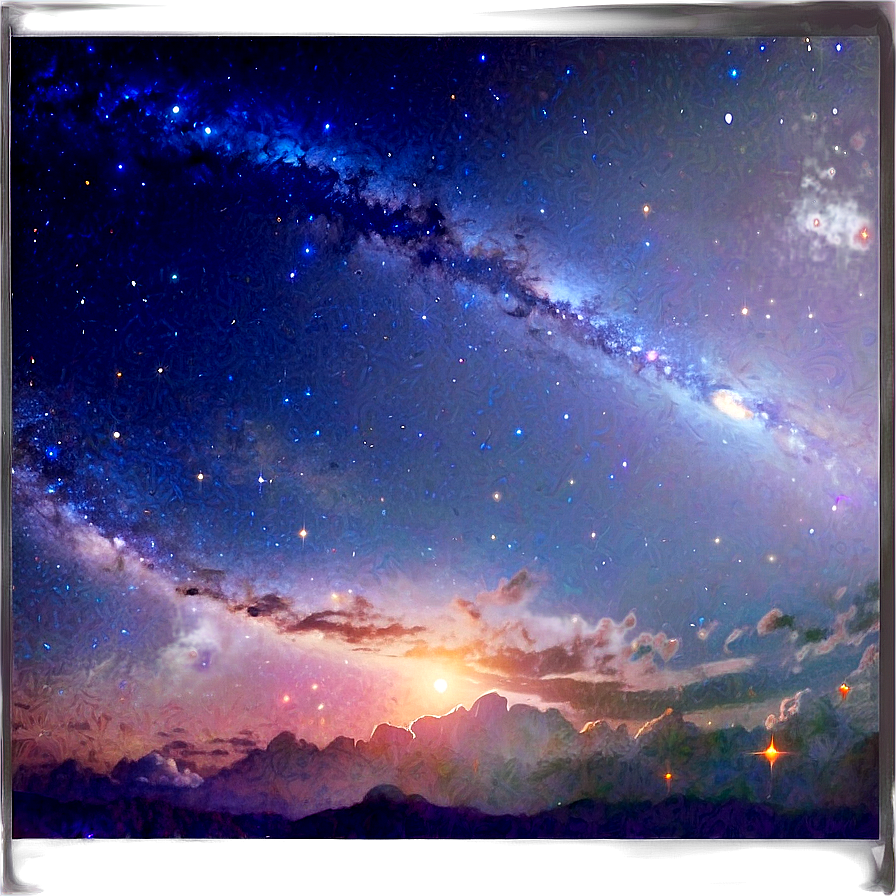 Infinite Starry Sky Png Xxo PNG