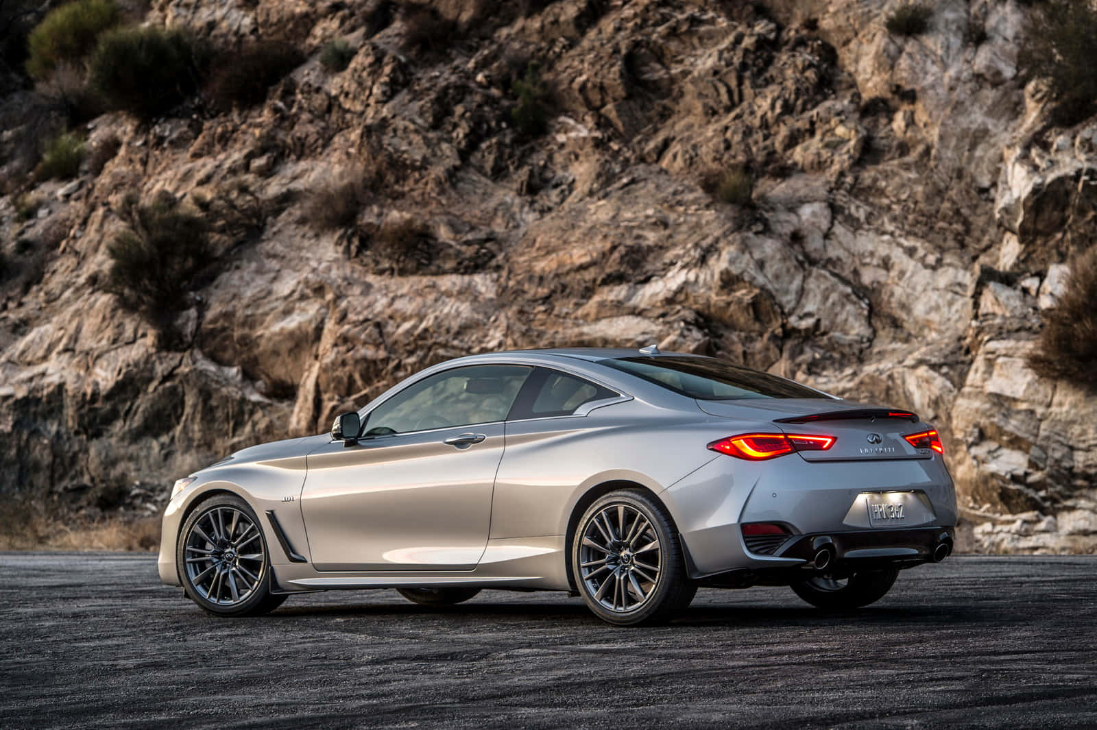 Sleek and Stylish Infiniti Q60 Sport Coupe Wallpaper