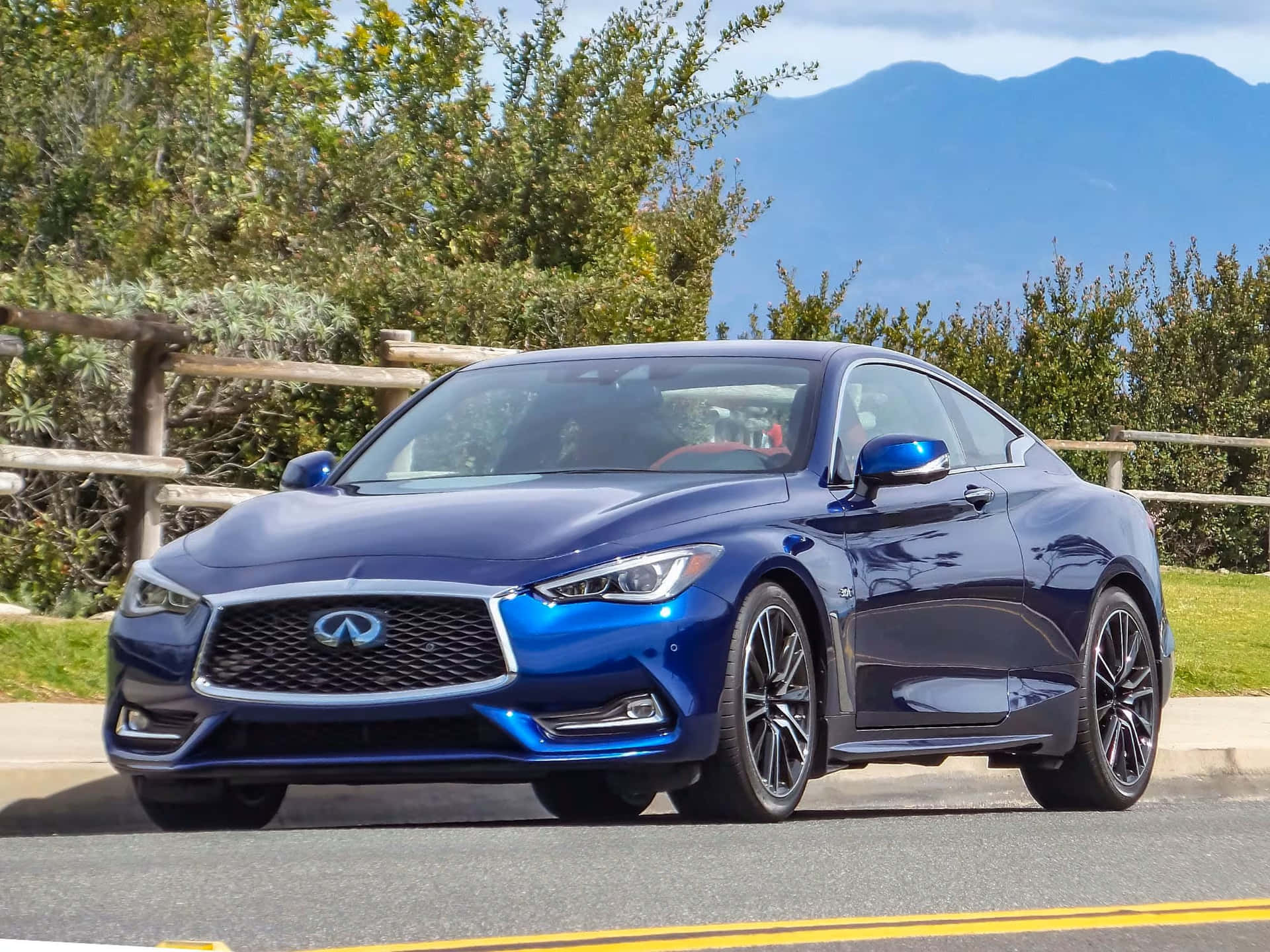 Infiniti Q60: Luxury Meets Performance Wallpaper