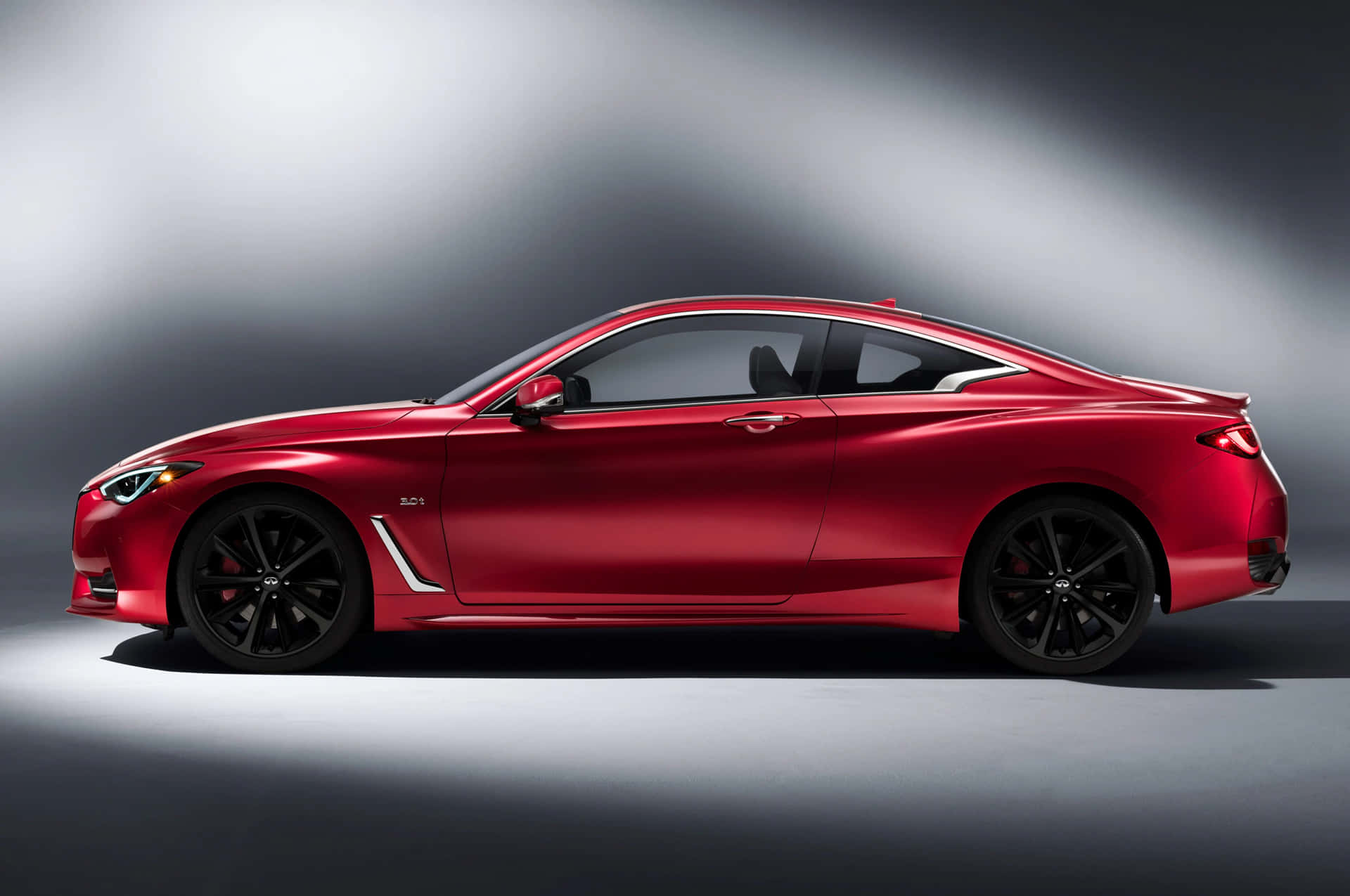 Sleek Infiniti Q60 Coupe in the City Wallpaper