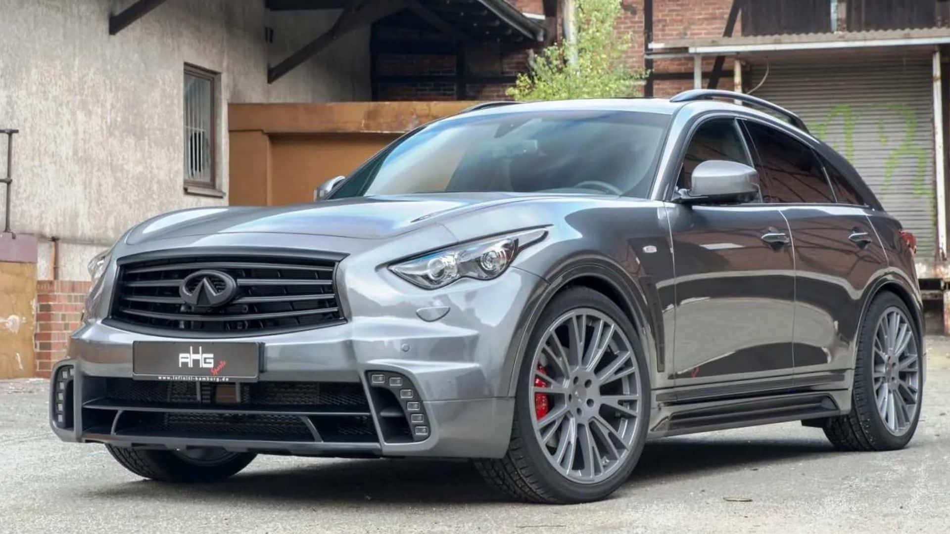 Infiniti Qx70 - En Epitome Av Luksus Og Stil Bakgrunnsbildet