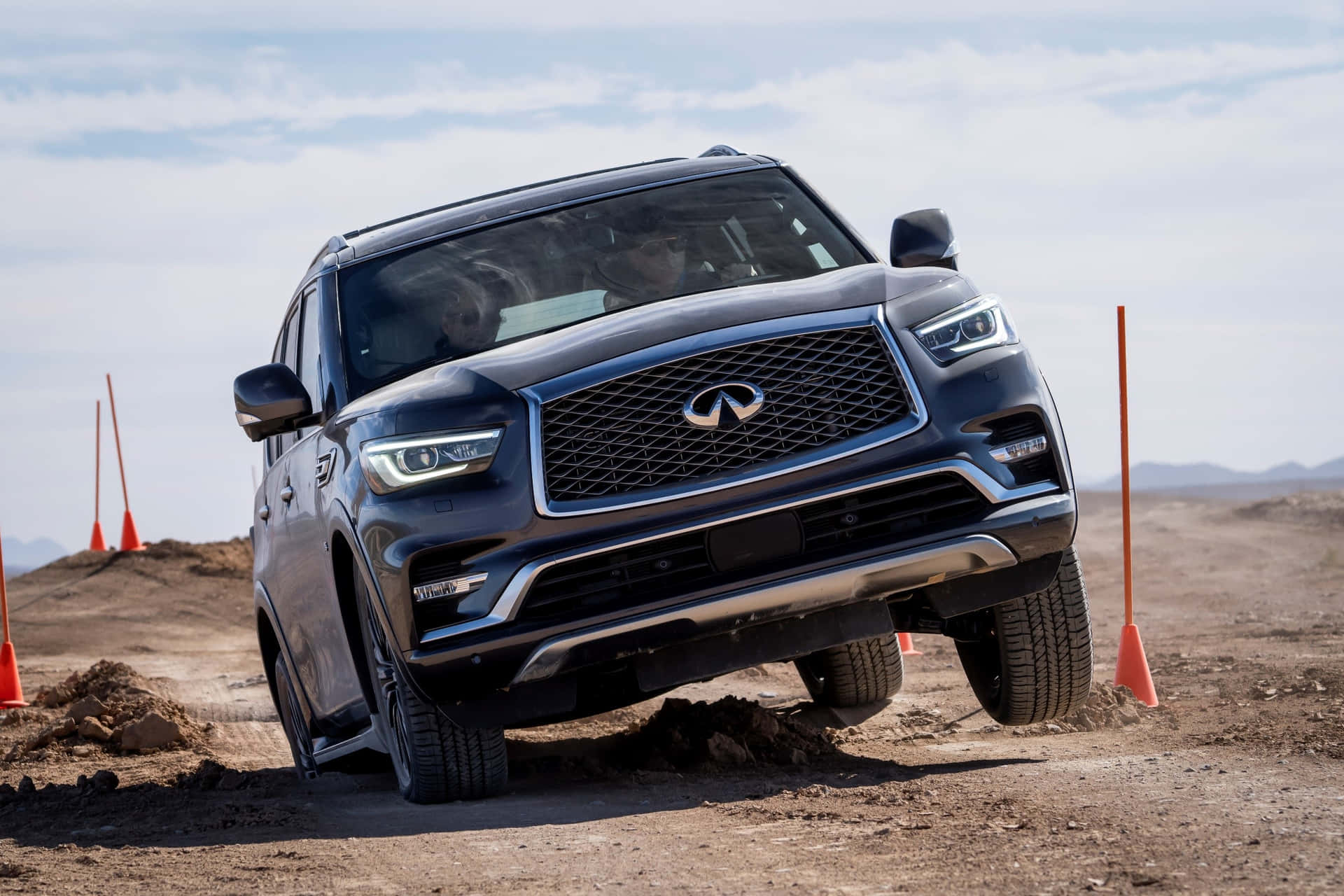 Infiniti QX80 - A Luxury SUV with Unmatched Style and Performance Wallpaper