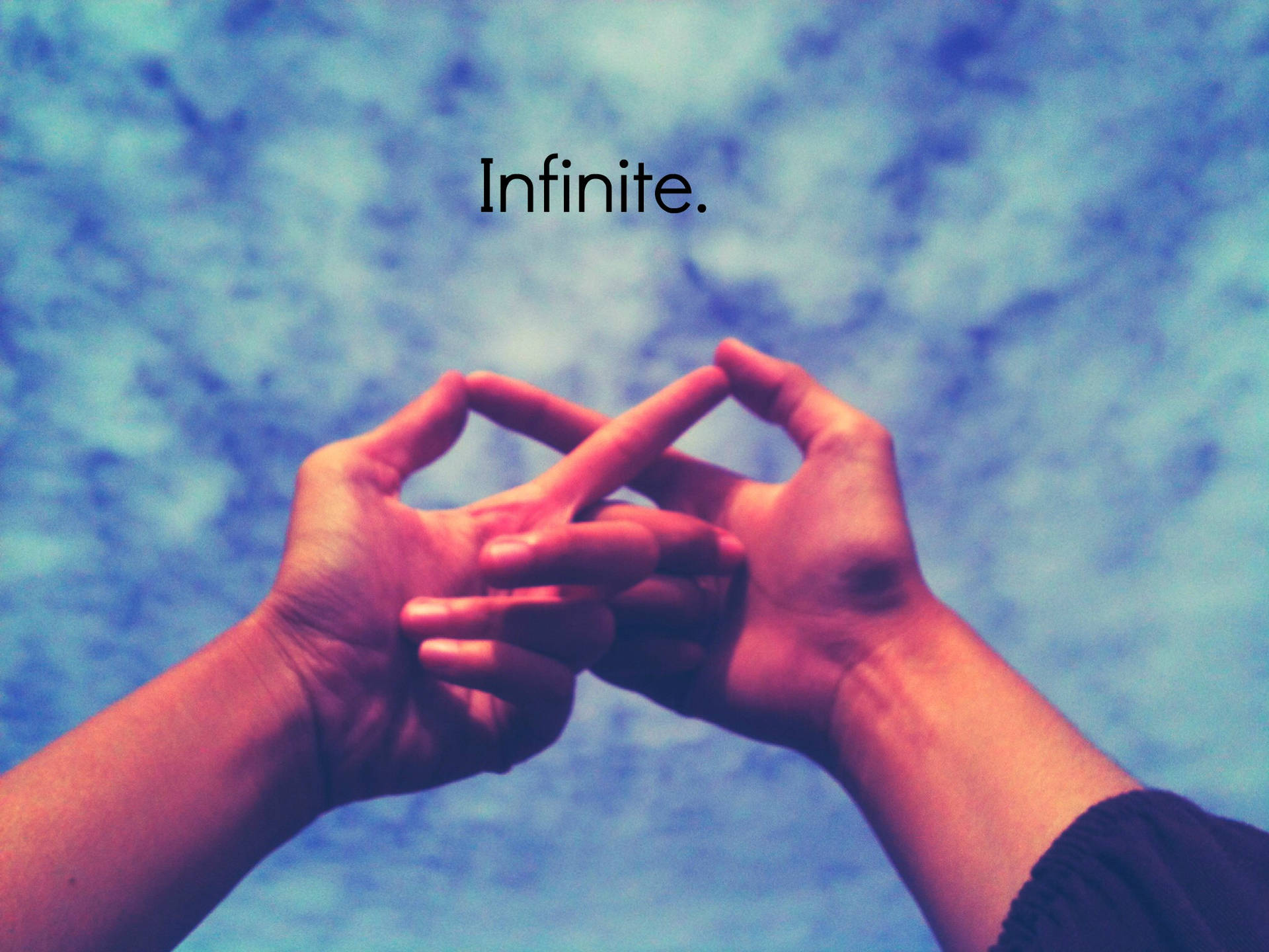 Infinity Bestie Sign