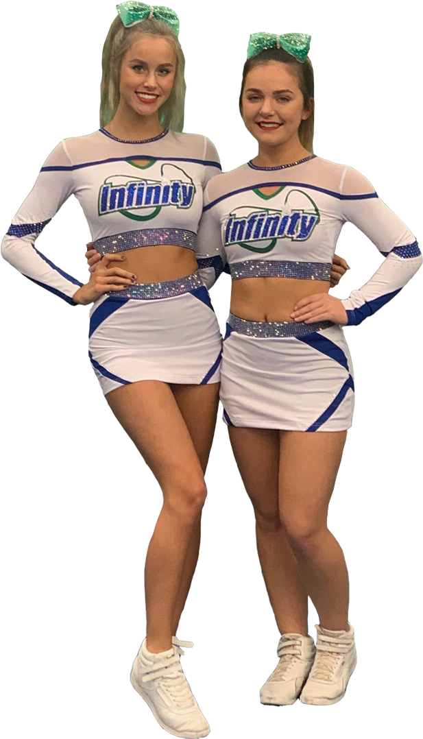 Infinity Cheerleaders Team Uniforms PNG