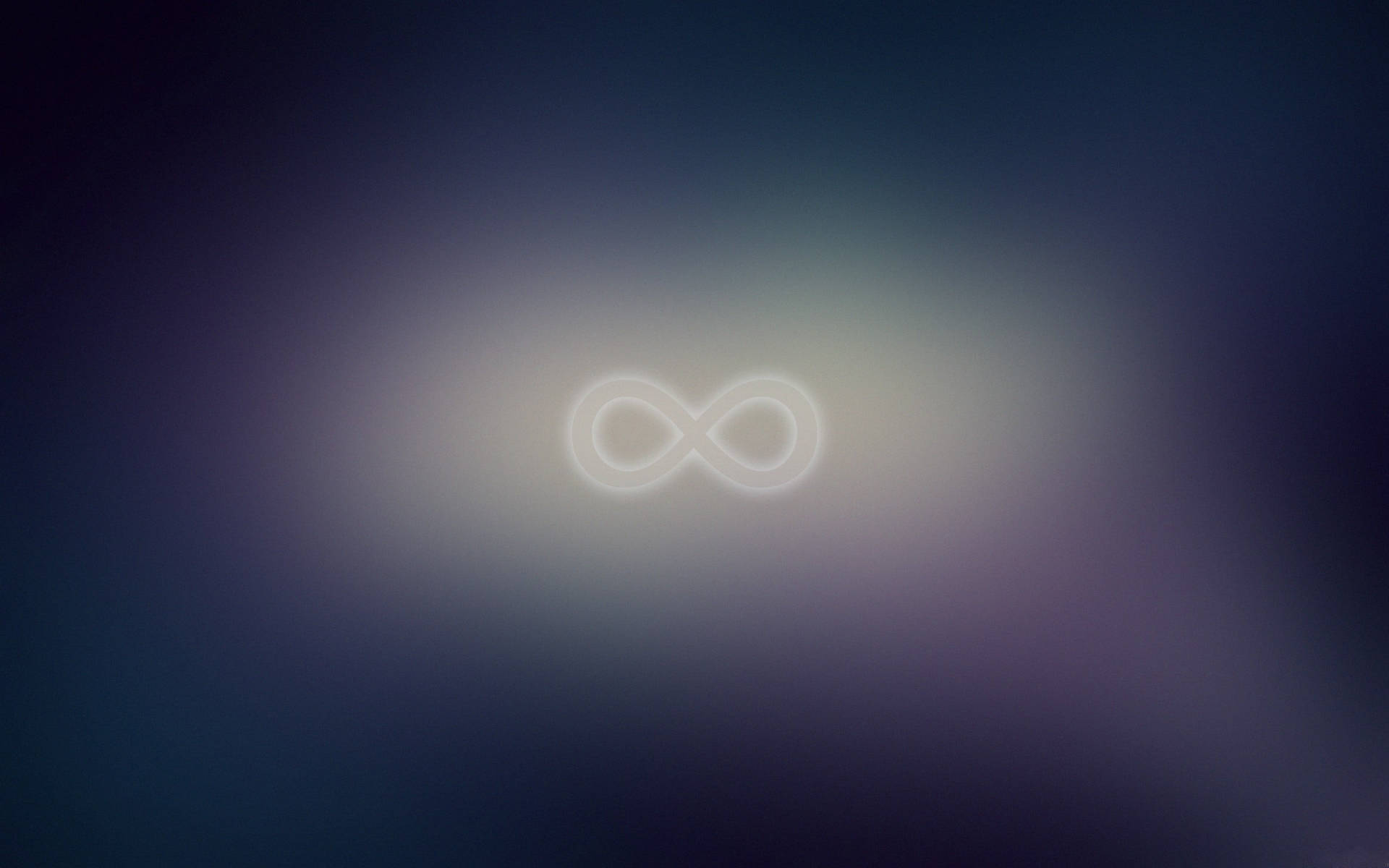 Infinity Symbol Blurry Wallpaper