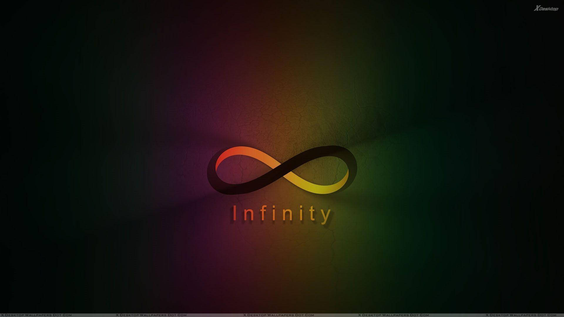 Infinity Symbol Dim Wallpaper