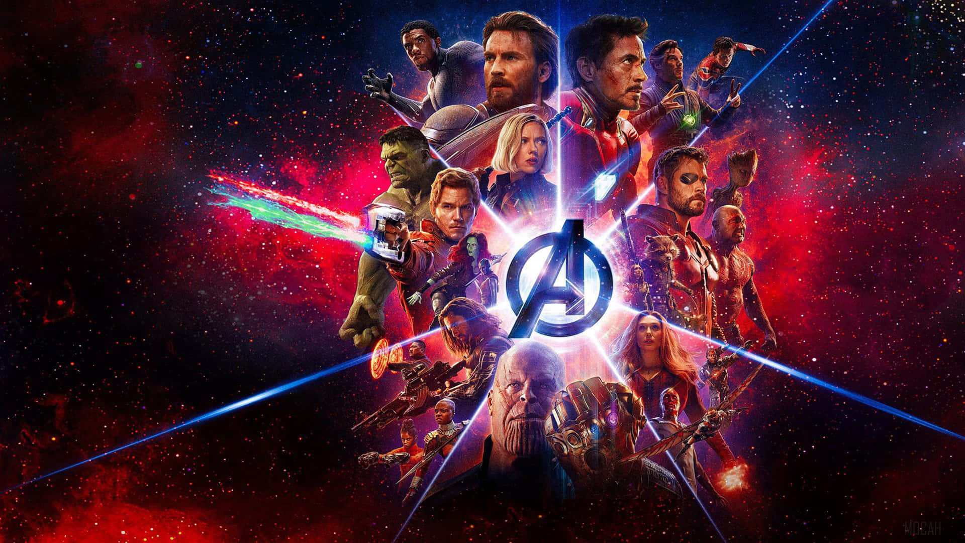 The ultimate superhero showdown - Marvel's "Avengers: Infinity War" Wallpaper