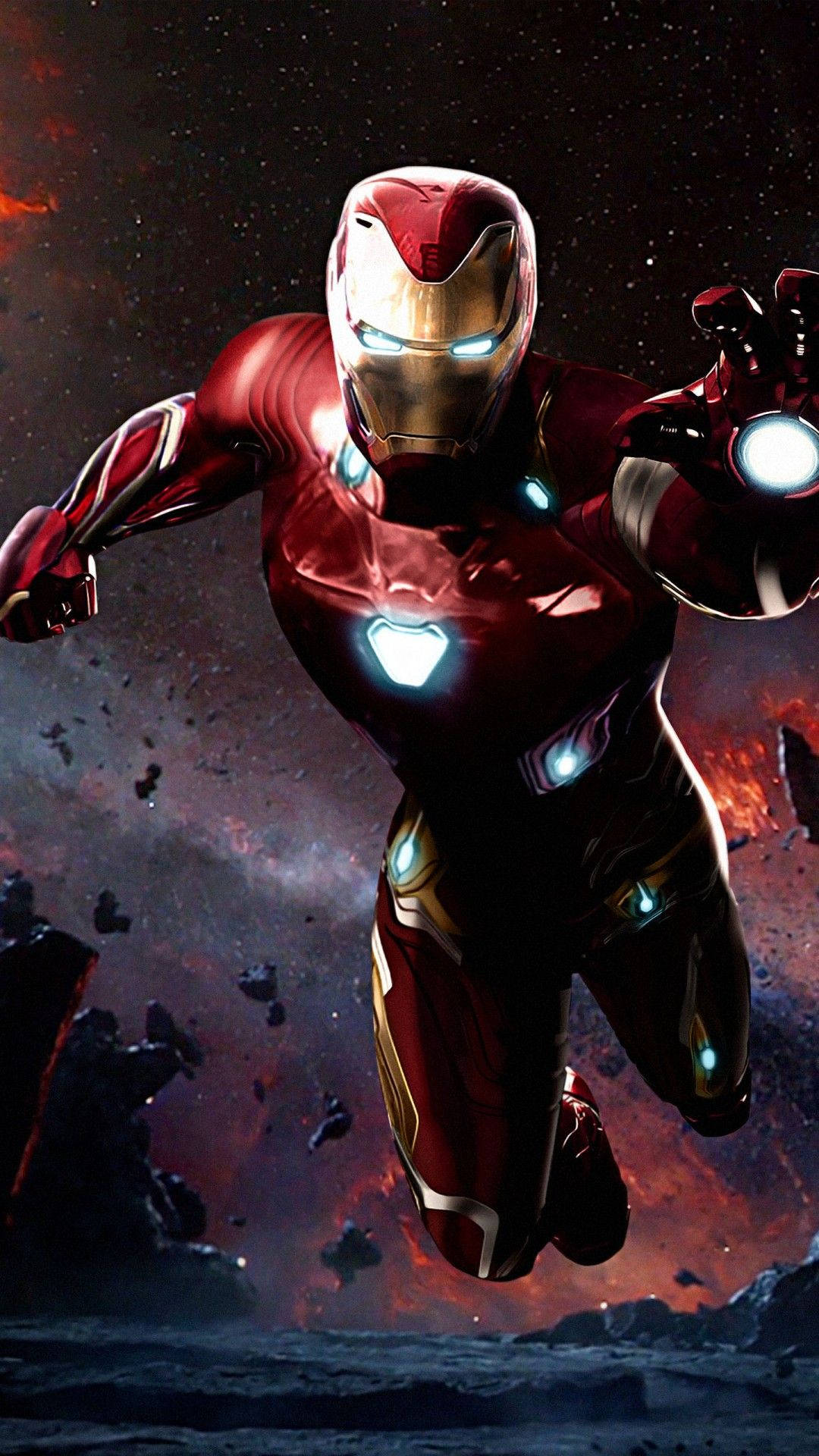 Papel De Parede Do Telefone Iron Man Da Guerra Infinita. Papel de Parede
