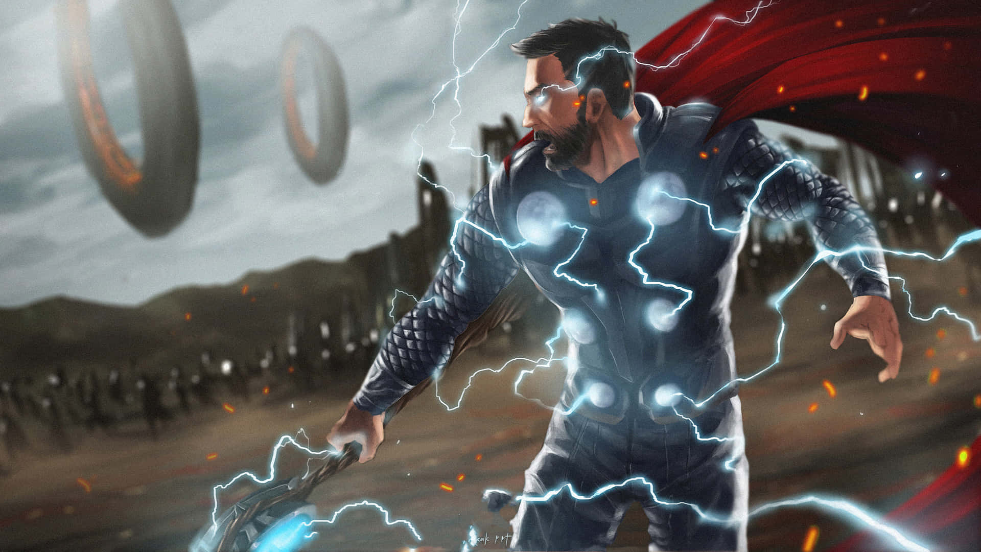 Thorhintergrundbild - Thor Hintergrundbild Wallpaper