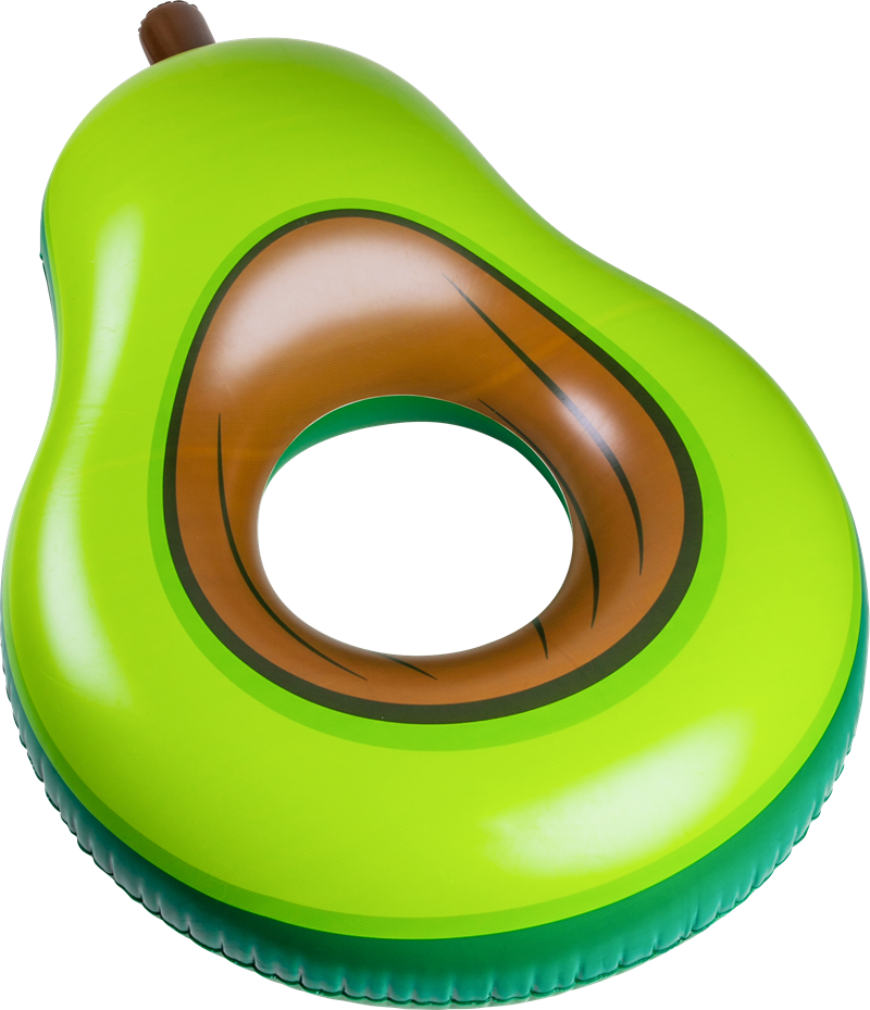 Download Inflatable Avocado Pool Float | Wallpapers.com