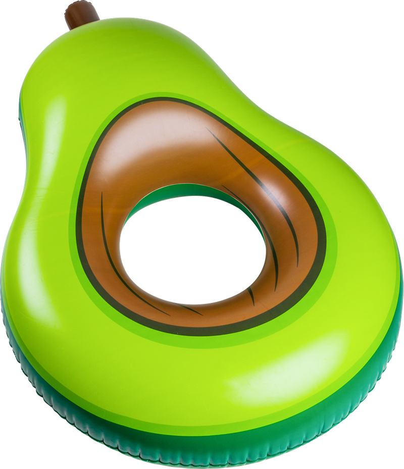 Inflatable Avocado Pool Float PNG