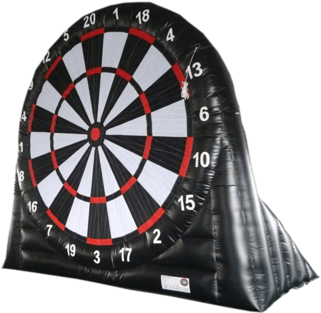 Inflatable Dartboard Game PNG