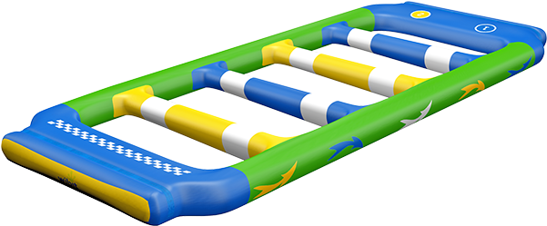 Download Inflatable Pool Hurdle Obstacle | Wallpapers.com