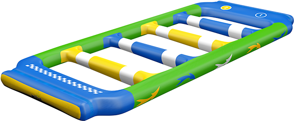 Inflatable Pool Hurdle Obstacle PNG