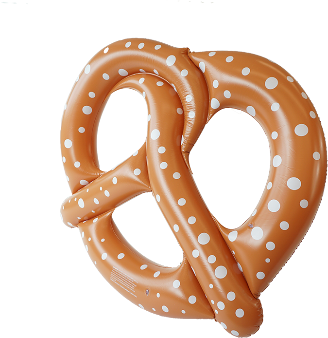 Download Inflatable Pretzel Pool Float | Wallpapers.com