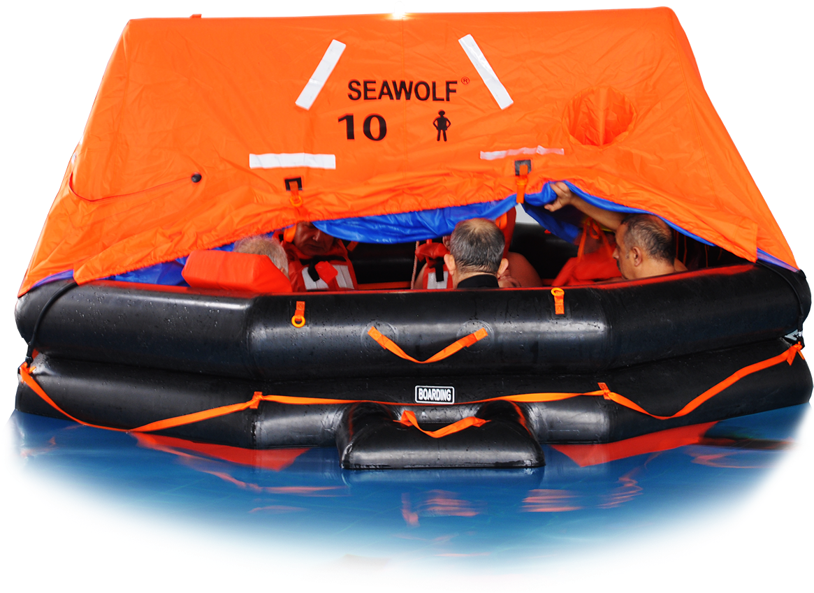 Inflatable Raft Capsized Training Exercise PNG