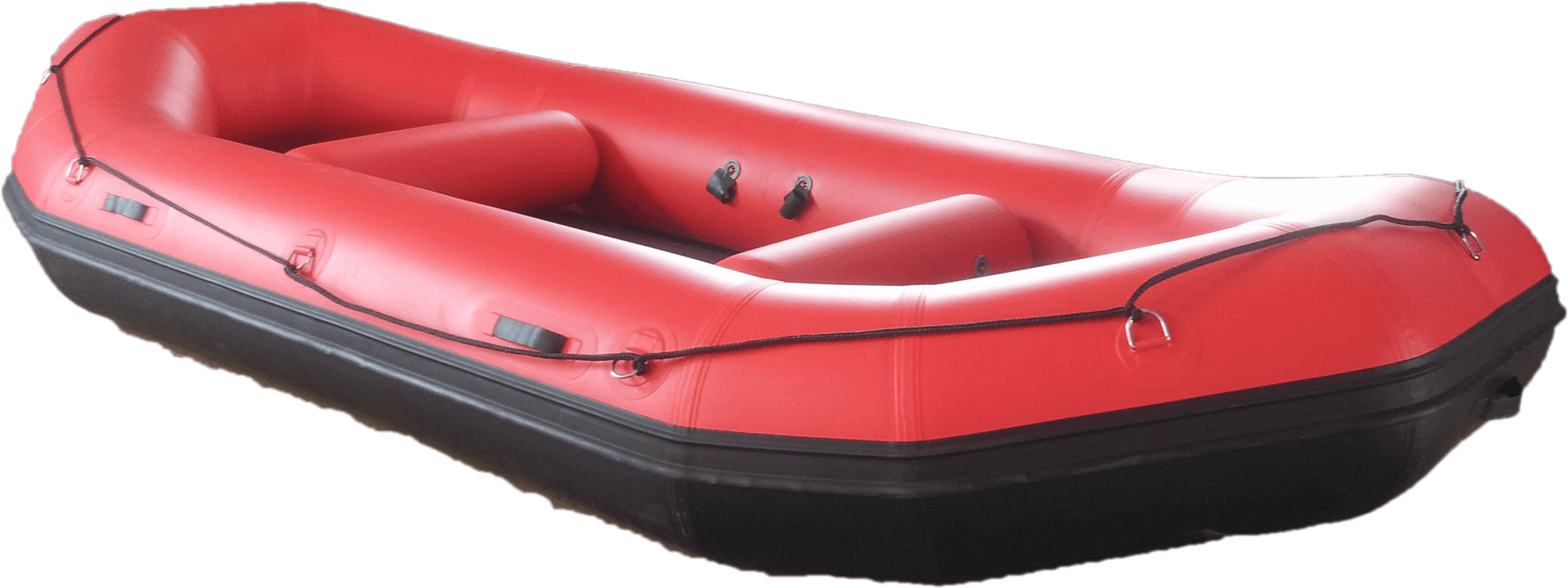 Inflatable Red Raft Isolated PNG