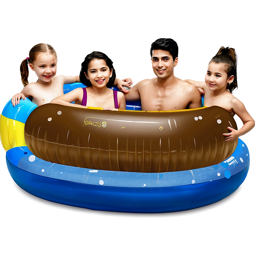 Inflatable Swimming Pool Png 06122024 PNG