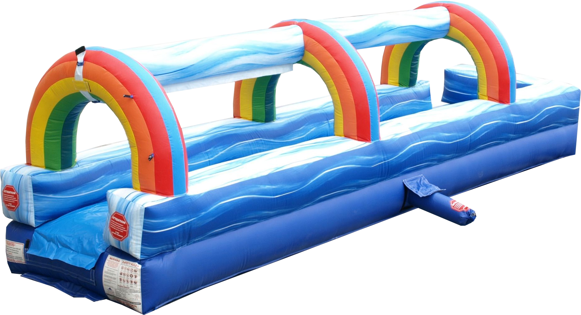 Inflatable Water Slide Product PNG