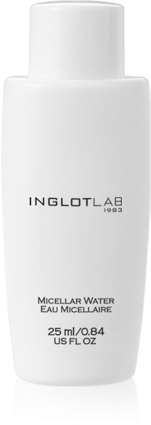 Inglot Lab_ Micellar_ Water_ Bottle PNG